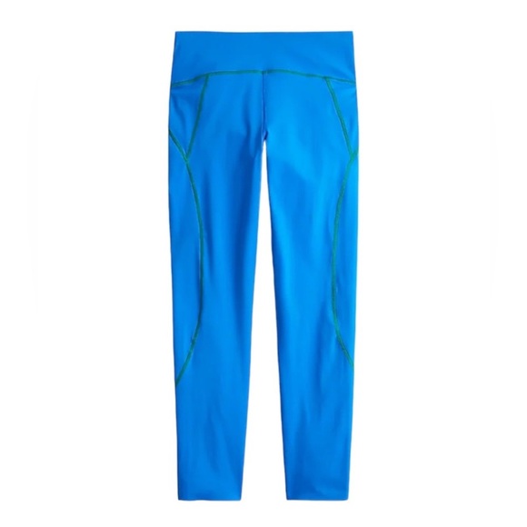 NWT J. Crew SleekStretch High-rise Leggings In Tidewater Blue - Picture 6 of 7